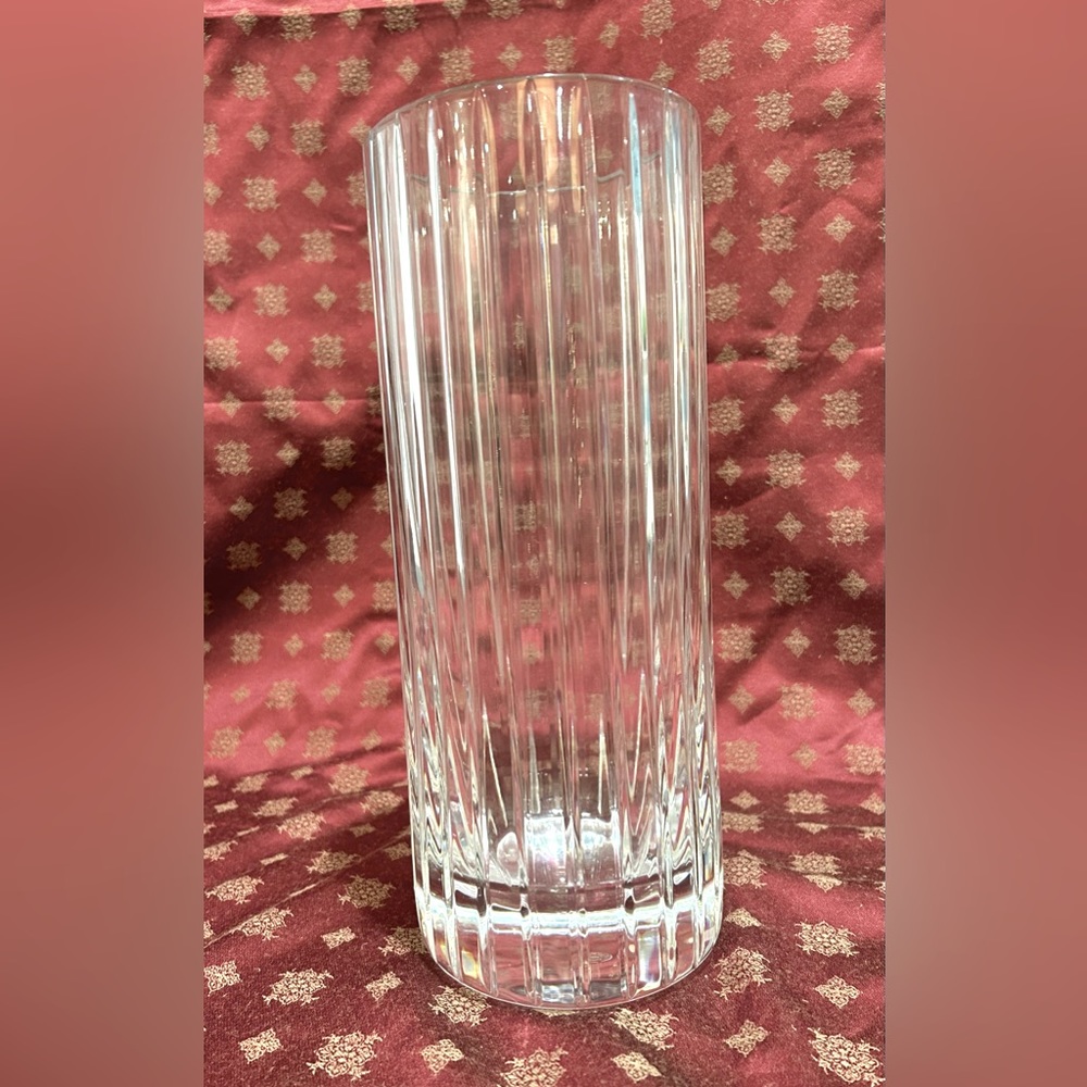 Classic luxury Baccarat HARMONIE crystal Vase- 11 3/4in. tall